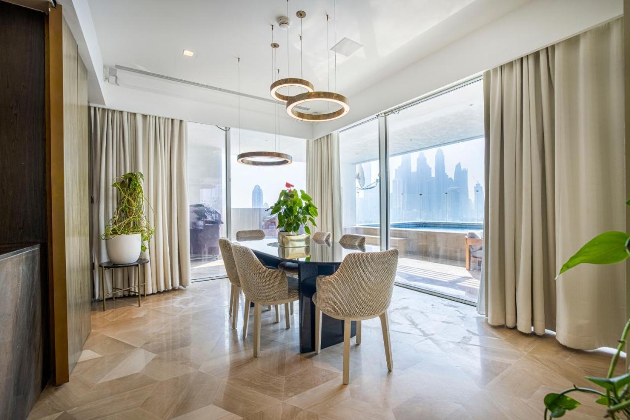 Five Palm Jumeirah 2Br Luxury Penthouse , Full Marina See View With Private Pool Dubai Exterior foto