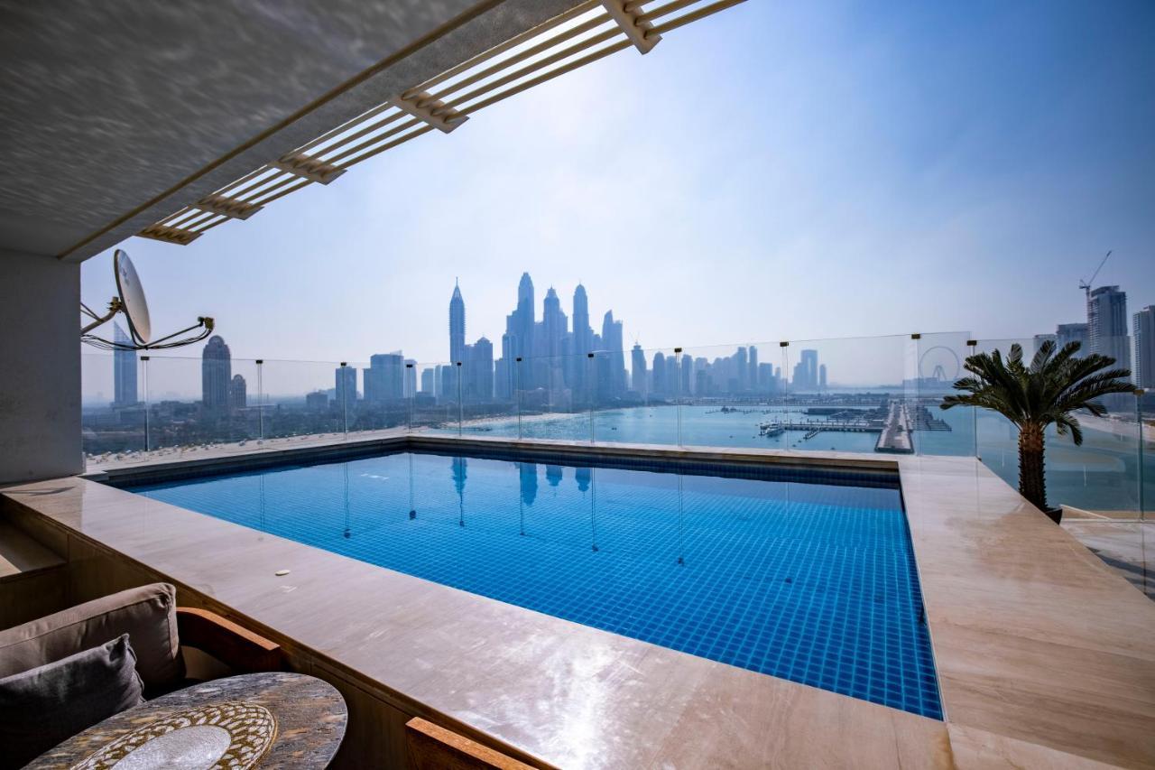 Five Palm Jumeirah 2Br Luxury Penthouse , Full Marina See View With Private Pool Dubai Exterior foto