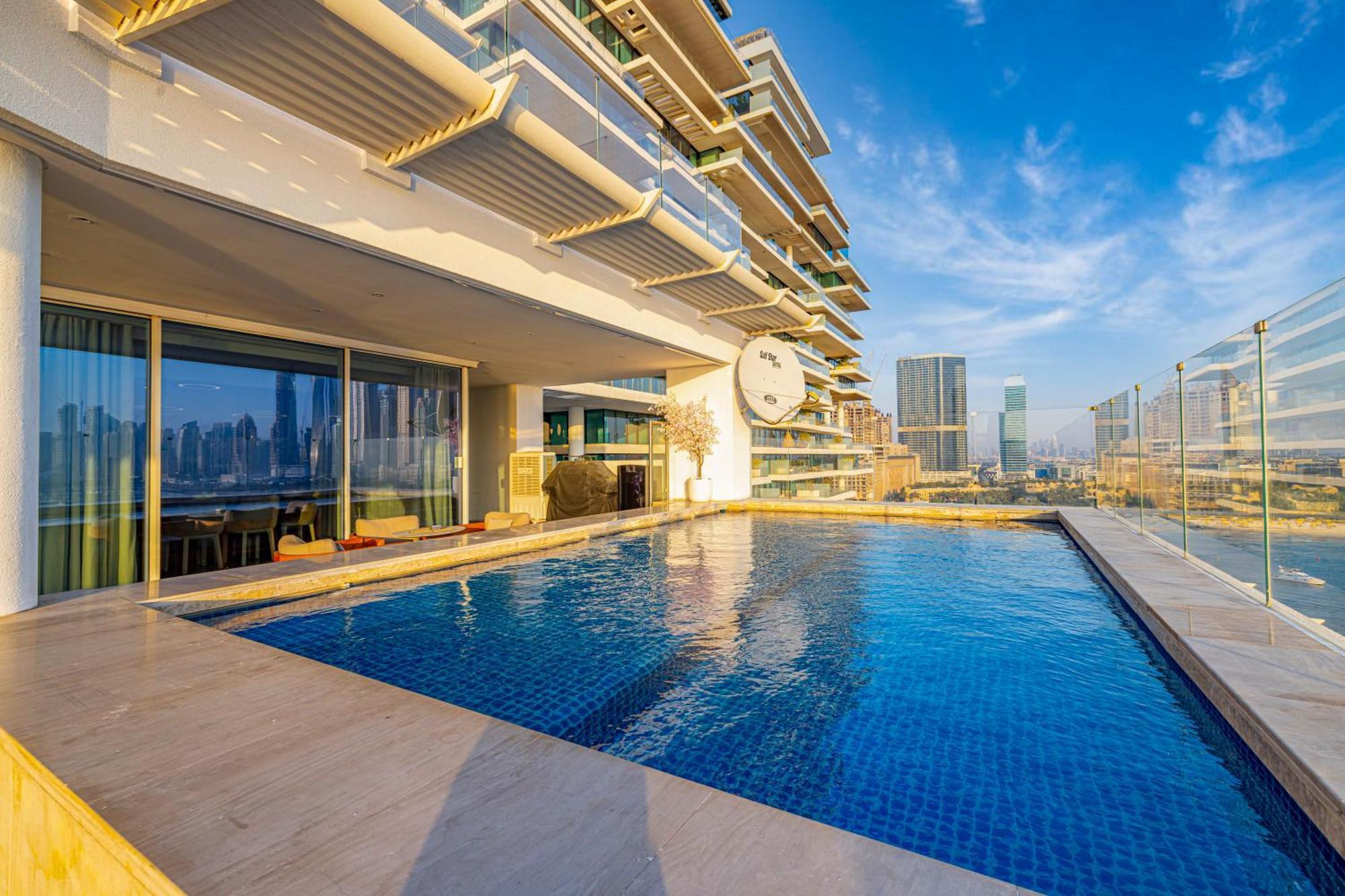 Five Palm Jumeirah 2Br Luxury Penthouse , Full Marina See View With Private Pool Dubai Exterior foto