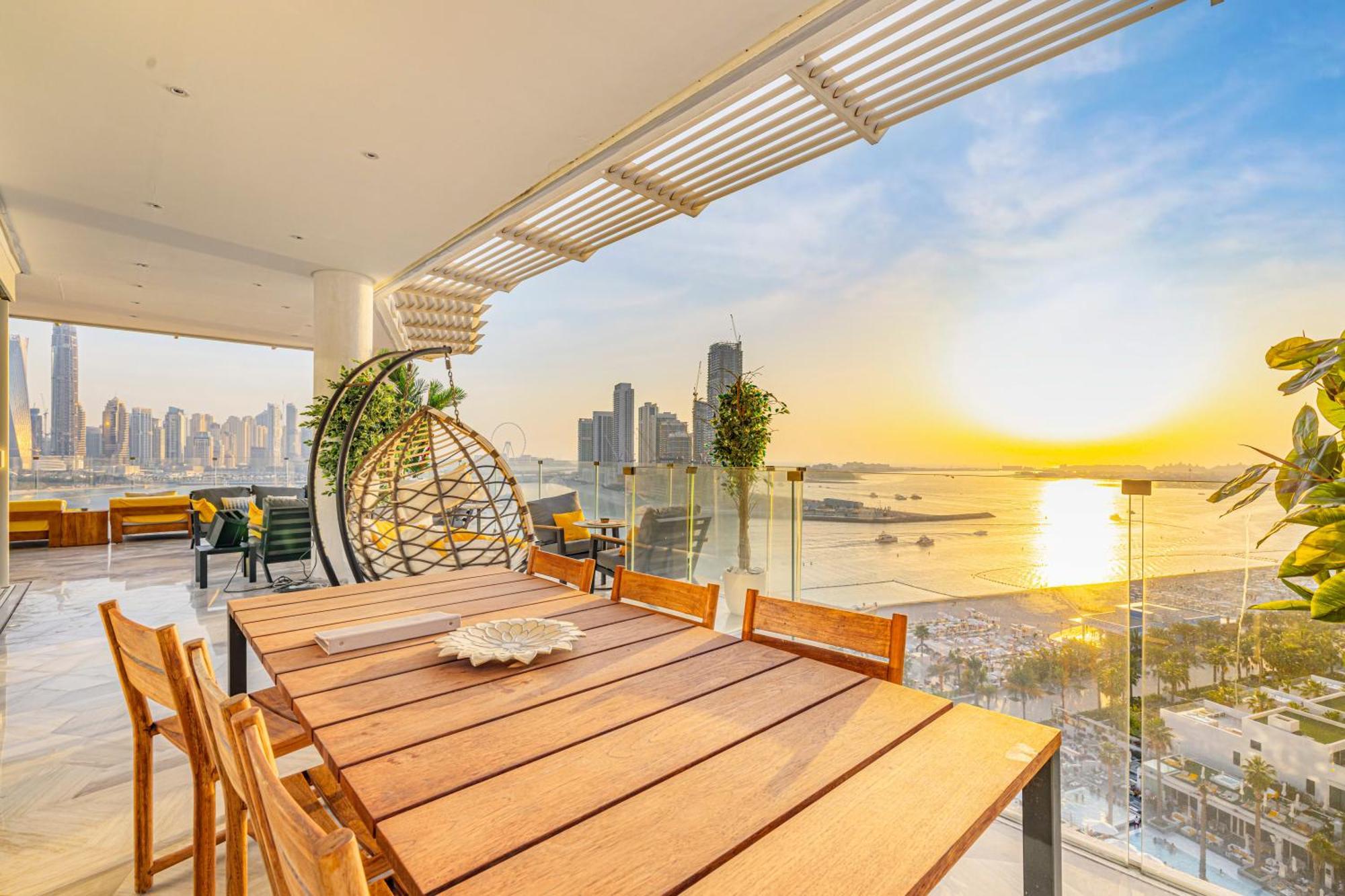 Five Palm Jumeirah 2Br Luxury Penthouse , Full Marina See View With Private Pool Dubai Exterior foto